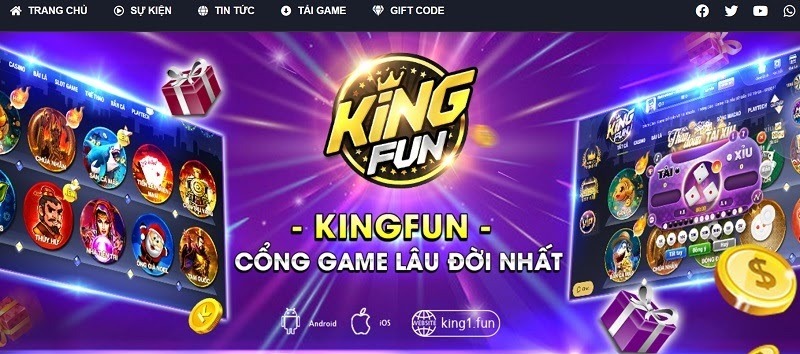 king-fun-cong-game-doi-thuong-dang-cap