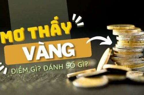 mơ thấy vàng