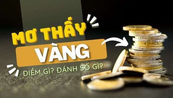 mơ thấy vàng