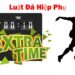 Hiệp phụ bao nhiêu phút?