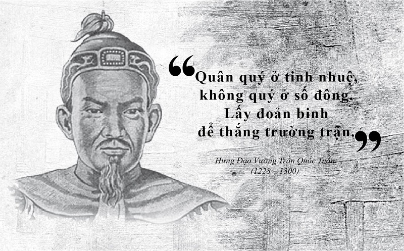 Các bộ binh thư kinh điển do Trần Hưng Đạo biên soạn làm nền móng cho quân sự Việt Nam.